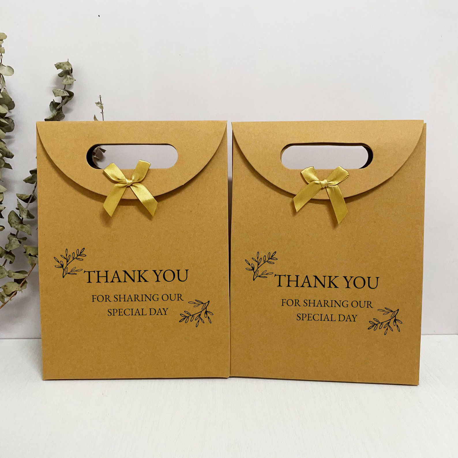 Unique-Shaped Cardboard Gift Bag — Artistic &amp; Sustainable Packaging