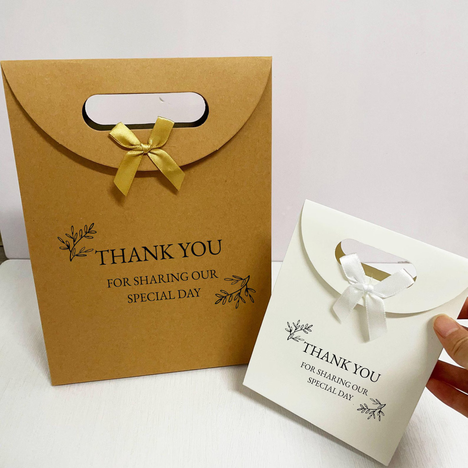 Unique-Shaped Cardboard Gift Bag — Artistic &amp; Sustainable Packaging