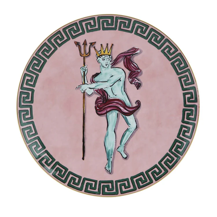 Il Viaggio di Nettuno Pink Place Holder/Centerpiece by Luke Edward Hall