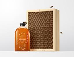 Artisan Moroccan Honey Gift Box in Handcrafted Glass